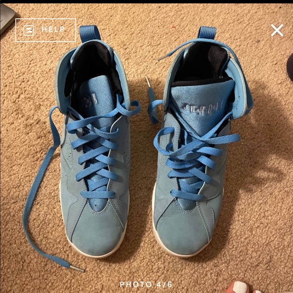 Jordan 7 Blue - Picture 3 of 5